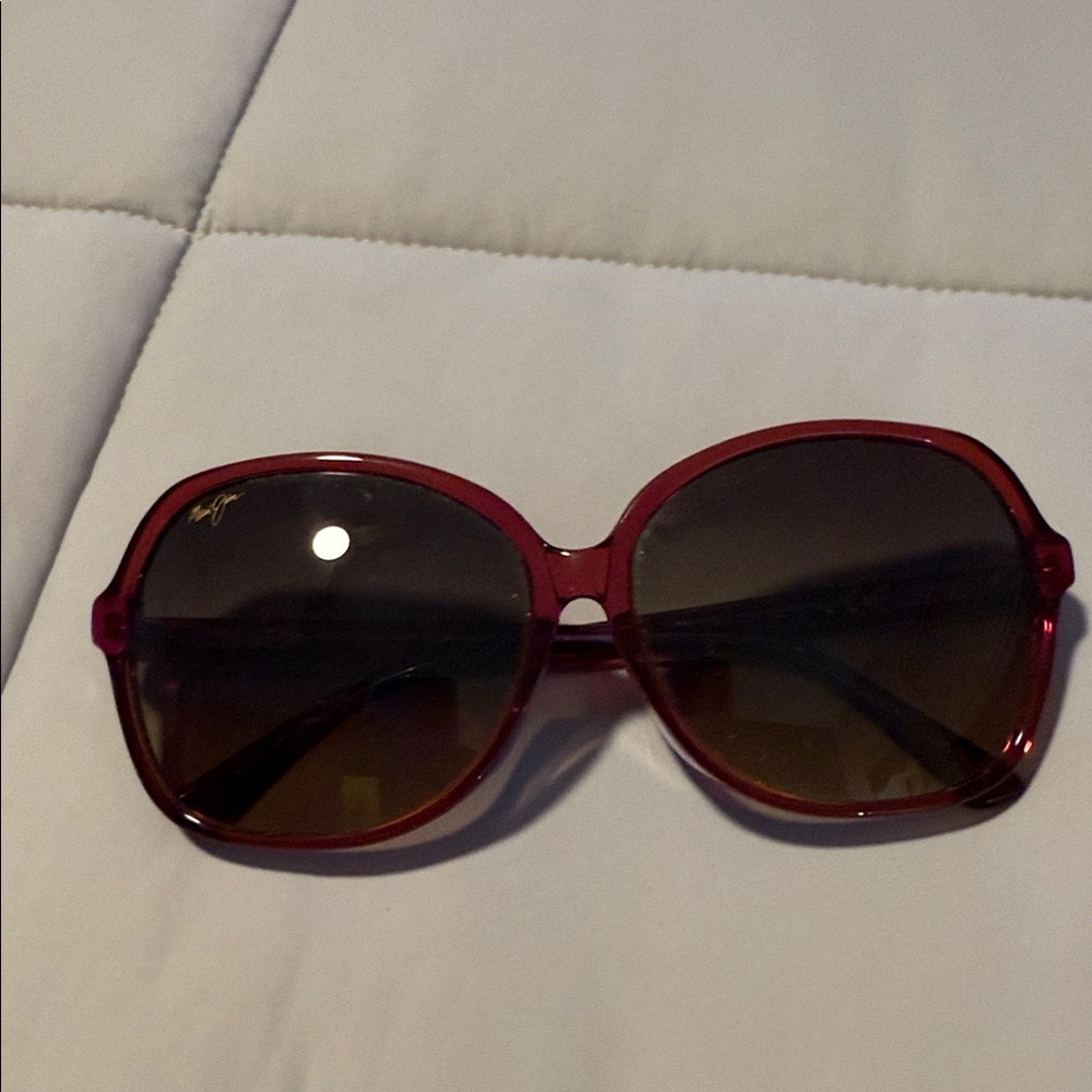 Maui Jim Burgundy Sunglasses